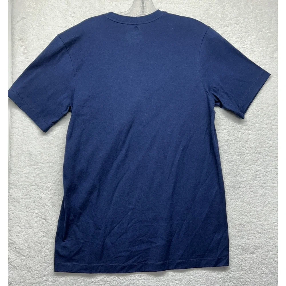 Nike Mens Size S Blue Just Do It Short Sleeve Athletic T Shirt (K8)